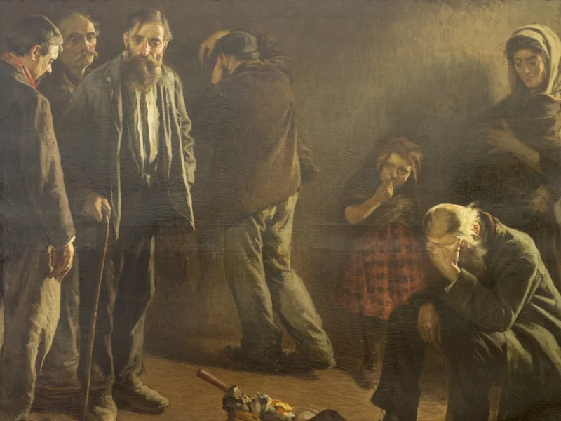 1867-Alexandre Francoise Bonnardel - Gli esuli